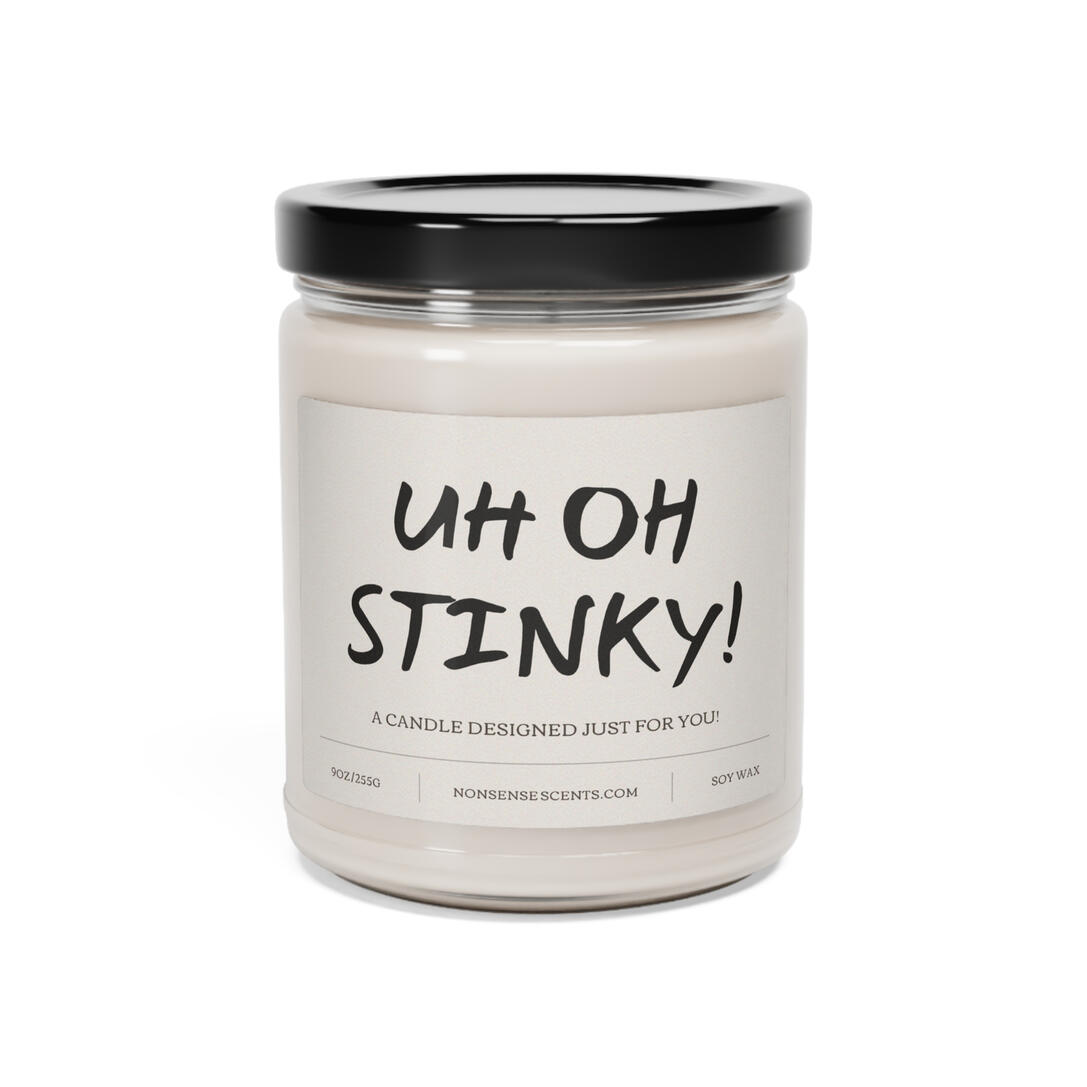 UH OH STINKY! Candle